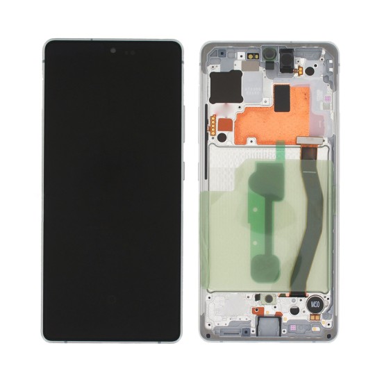 Touch+Display+Frame Samsung Galaxy S10 Lite/G770 Service Pack Branco